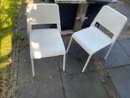 Theodores stoel Ikea set van 6 stoelen, Huis en Inrichting, Stoelen, Ophalen, Kunststof, Wit, Zo goed als nieuw