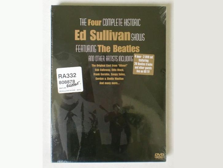 2 DVD box The Beatles - The four Ed Sullivan shows (Sealed), Cd's en Dvd's, Dvd's | Muziek en Concerten, Nieuw in verpakking, Muziek en Concerten