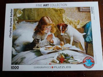 Puzzel - Eurographics - Fine Art Collection - 1000 Stukjes beschikbaar voor biedingen