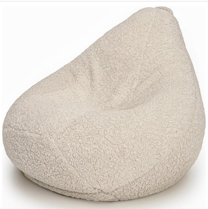 Teddy Zitzak - Heerlijk Comfort!, Huis en Inrichting, Zitzakken, Nieuw, Zitzak, Beige, Ophalen of Verzenden