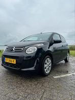 Citroën C1 1.0 E-vti 68 5-DRS 2016 Zwart, Auto's, Citroën, Voorwielaandrijving, Stof, Zwart, Cabriolet