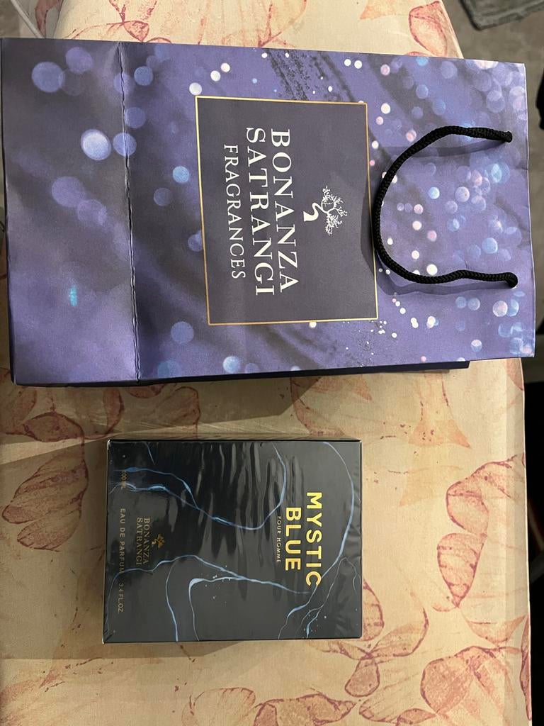 Mystic Blue Pour Homme Parfum - Bonanza Satrangi, Ophalen of Verzenden, Nieuw
