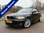 BMW 1-serie Cabrio 118i / Automaat / Automatisch Cabriodak S, Auto's, BMW, Cabriolet, 4 stoelen, Zwart, Leder