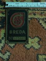 A&N Breda Type Plaatje, Ophalen of Verzenden, Gebruikt, Gebruiksvoorwerp