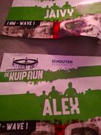 2 startnummers bewijzen kuip run op te halen of in te  ruile, Eén persoon