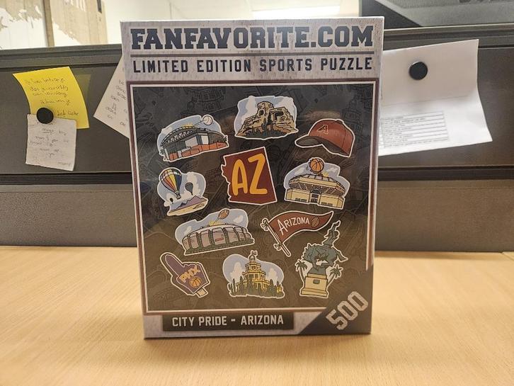 City Pride Arizona Sports Puzzel 500 Stuks Nieuw, Hobby en Vrije tijd, Denksport en Puzzels, Nieuw, Legpuzzel, 500 t/m 1500 stukjes