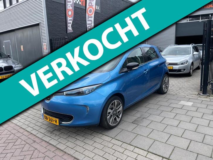 Renault ZOE Q210 Zen Quickcharge 22 kWh (ex Accu) Airco NAP, Auto's, Renault, Bedrijf, Te koop, ZOE, ABS, Achteruitrijcamera, Airbags