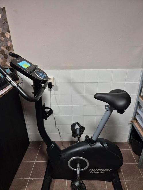 Hometrainer Tunturi 50i, Sport en Fitness, Fitnessapparatuur, Zo goed als nieuw, Hometrainer, Ophalen