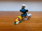 Smurf met hoorn des overvloeds, Ophalen of Verzenden, Gebruikt, Overige Smurfen, Poppetje, Figuurtje of Knuffel