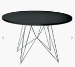 Eettafel: Magis - Tavolo XZ3 / zwarte ronde tafel 120 cm, Ophalen, Overige materialen, Gebruikt, Rond