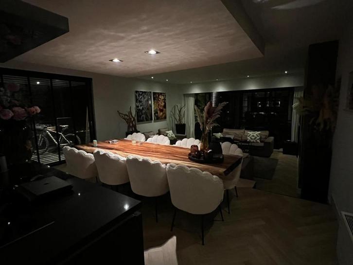 Epoxy Suar Tafel, Huis en Inrichting, Tafels | Salontafels, Nieuw, 75 cm of meer, 200 cm of meer, 200 cm of meer, Overige vormen