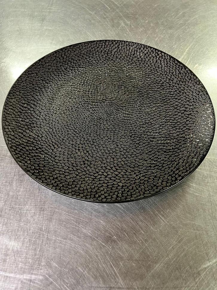 Authentic borden antraciet honingraat 13 stuks, Huis en Inrichting, Keuken | Servies, Gebruikt, Bord(en), Overige stijlen, Porselein