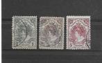 Nederland 1899, NVPH 77 t/m 79, Gestempeld., Verzenden, T/m 1940, Gestempeld