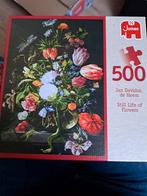 Jumbo Legpuzzel - Stilleven met Bloemen - 500 stukjes, Ophalen of Verzenden, 500 t/m 1500 stukjes, Zo goed als nieuw, Legpuzzel