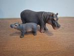 Schleich nijlpaarden, Verzamelen, Ophalen of Verzenden, Zo goed als nieuw, Wild dier, Beeldje of Figuurtje