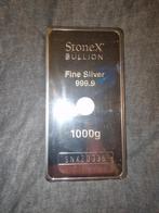 Zilverbaar 1 Kilo - StoneX Bullion, Ophalen of Verzenden, Zilver