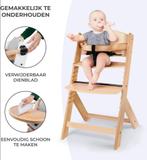 Kinderkraft Houten Kinderstoel 3-in-1 ENOCK, Nieuw, Stoelverkleiner, Ophalen of Verzenden, Meegroeistoel