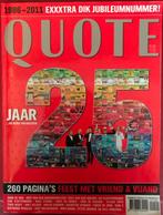 Quote tijdschrift extra dik jubileumnummer 2011, Gelezen, Overige typen, Ophalen of Verzenden