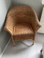 Leuke rotan stoel - teab, Huis en Inrichting, Stoelen, Ophalen, Gebruikt, Bruin, Riet of Rotan