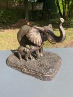 Olifant met jong, Ophalen of Verzenden
