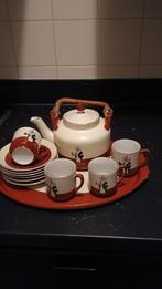 vintage victoria cacao droste tea set with tray, Ophalen