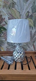 Tafellamp ananas zilver, Huis en Inrichting, Lampen | Tafellampen, Kunststof, Design, Nieuw, Ophalen of Verzenden