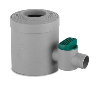 Regenton Grijze / Bruine vulautomaat met kraan beschikbaar voor biedingen