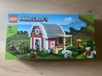Lego Minecraft 21187, The Red Barn, Ophalen of Verzenden, Zo goed als nieuw, Complete set, Lego