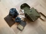 Zeer complete gasmaskertas met inhoud, Verzamelen, Militaria | Tweede Wereldoorlog, Ophalen of Verzenden, Landmacht, Engeland