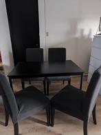 Ikea dining table and chairs, Huis en Inrichting, Tafels | Eettafels, Ophalen, Gebruikt, 50 tot 100 cm, 100 tot 150 cm