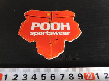 sticker POOH  sportswear  * beschikbaar voor biedingen