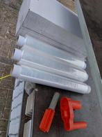 8.5 rol Handwikkelfolie en houder.45cm 300mtr pe17 kling, Caravans en Kamperen, Ophalen
