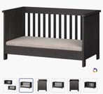Bopita peuterbed meegroeibed 3 in 1 zwart, Kinderen en Baby's, Ophalen of Verzenden, Zo goed als nieuw, Ledikant