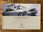 Accessoiresbrochure Mercedes-Benz E-klasse W211 2002 NL, Boeken, Nieuw, Mercedes-Benz, Mercedes, Ophalen of Verzenden