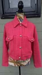 Mango Rood Tweed jasje 36/S, Mango, Verzenden, Nieuw, Maat 36 (S)