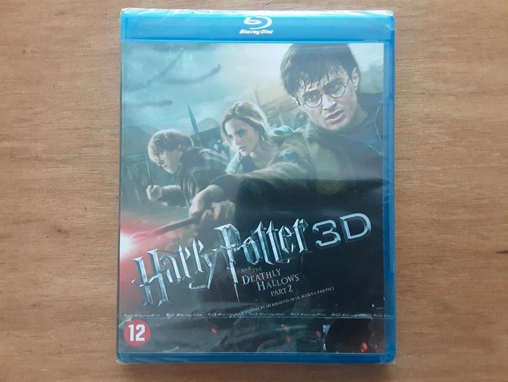 Harry Potter Deathly Hallows part 2  (2D+3D) *nieuw in seal*, Cd's en Dvd's, Blu-ray, Nieuw in verpakking, Ophalen