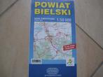 Gedetailleerde wegenkaart van de regio Bielsko Biala (Polen), Nieuw, 2000 tot heden, Europa Overig, Landkaart