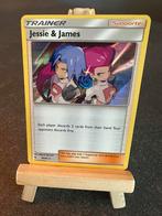 Jessie & James holo 58/68 Pokémon Hidden Fates, Ophalen of Verzenden, Zo goed als nieuw, Losse kaart