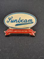 Autosport : SUNBEAM , Fraaie Emaille Pin, Verzenden, Zo goed als nieuw, Sport, Speldje of Pin