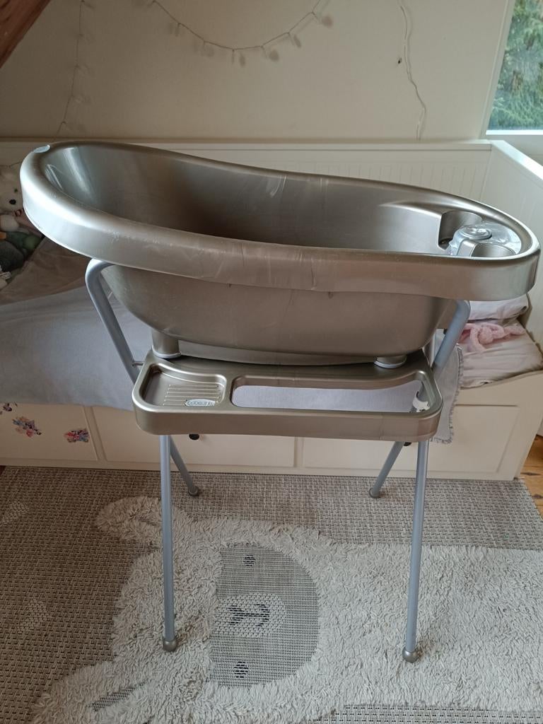 Fijne baby badset van Bebe Jou metallic tummy tub, Ophalen, Gebruikt, Badje, Bébé-jou