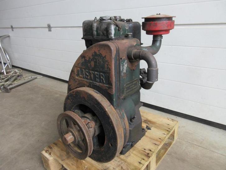 Lister + andere motoren: Petter, Yanmar, Bernard, Faryman ea, Doe-het-zelf en Verbouw, Motoren, Nieuw, Dieselmotor, Minder dan 1400 rpm