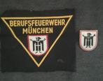 Duitse brandweer, 2 emblemen, Verzenden, Landmacht, Duitsland, Embleem of Badge