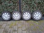 4 Stalen Velgen Fiat 500 - 175/65R14, Ophalen, 14 inch, Gebruikt, Velg(en)