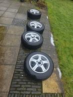 Winterbanden op lm velg, steek 4x114.3, maat 195/65R15, Ophalen, Gebruikt, 15 inch, Banden en Velgen