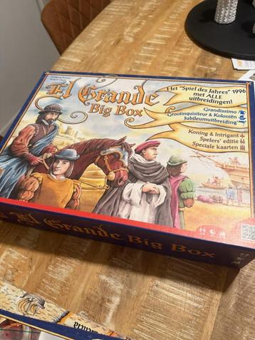 El Grande Big Box *999 Games* - volledig beschikbaar voor biedingen