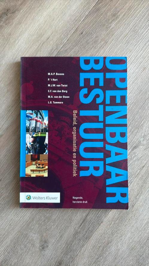 Openbaar Bestuur, Boeken, Wetenschap, Zo goed als nieuw, Sociale wetenschap, Ophalen of Verzenden