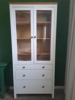 IKEA HEMNES vitrinekast met lades – zeer goede staat, Ophalen, Gebruikt, 50 tot 100 cm, 25 tot 50 cm