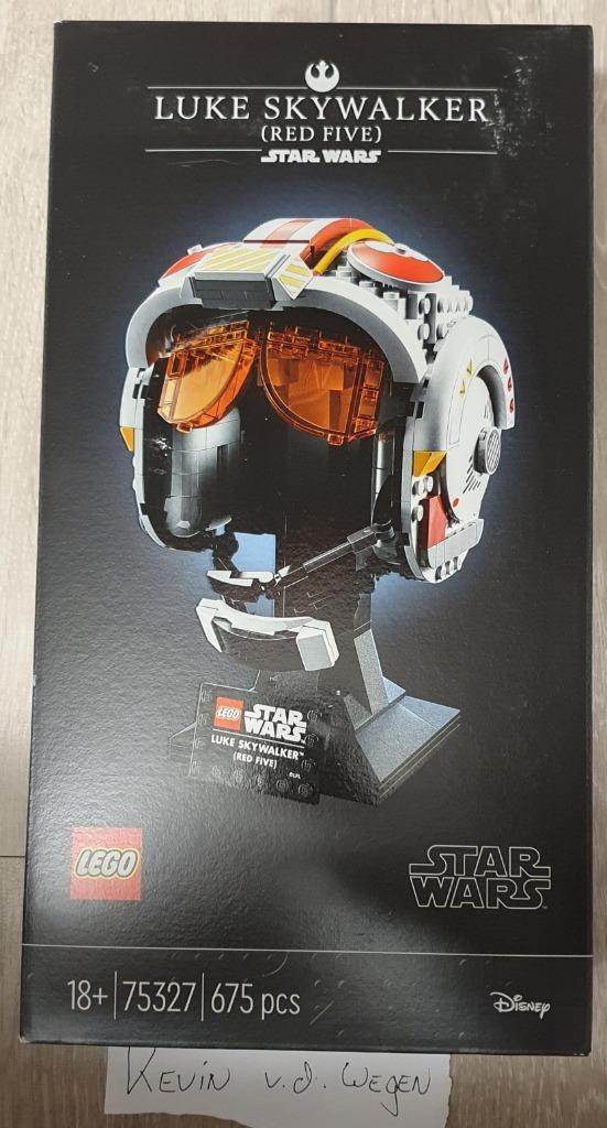 Star wars Luke Skywalker (Red Five) helm (75327) nieuw, Kinderen en Baby's, Speelgoed | Duplo en Lego, Nieuw, Lego, Complete set