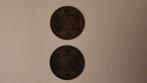 1 cent  koning willem 1862 en 1863 en 1837 en 2x 1827, Postzegels en Munten, Munten | Nederland, Ophalen of Verzenden