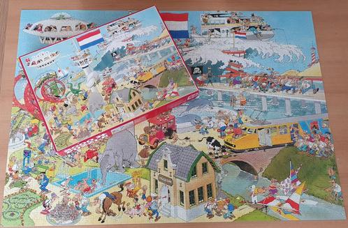 Jan van Haasteren - Ter Land Ter Zee - (2000 stuks), Hobby en Vrije tijd, Denksport en Puzzels, Legpuzzel, Meer dan 1500 stukjes